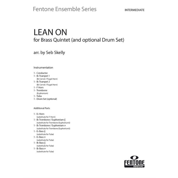 Lean On : Recorded by Major Lazer & DJ Snake featuring Mo